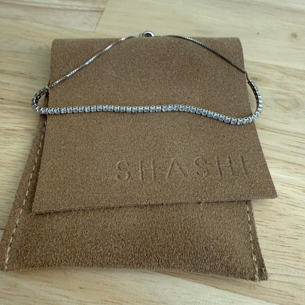 SHASHI Dazzling Silver Bracelet